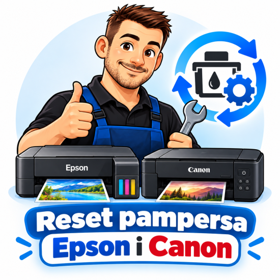 Reset Pampersa Epson Canon
